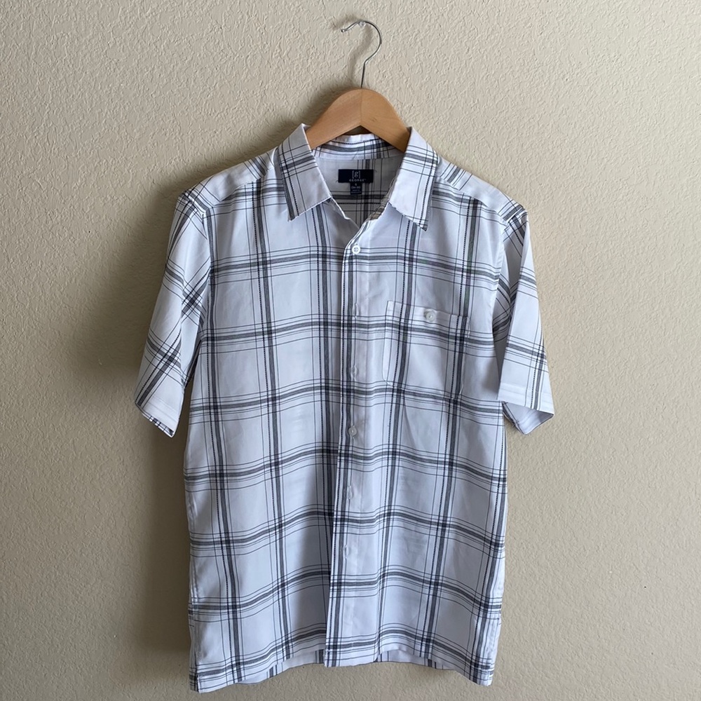george button down shirt